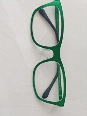 Derek Cardigan Green Metallic Prescription Glasses 55-18-140 & Bonus Black Case